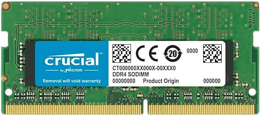Memória Crucial DDR4 32GB 3200MHZ Notebook (CT32G4SFD832A)