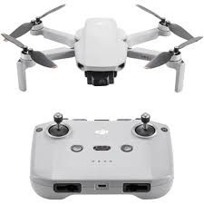 Drone Dji Mini 2 Se FLY More Combo - 2.7K - com Controle - GPS - Prata