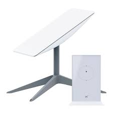 Antena de Internet Via Satelite Starlink Standard Kit UTR-211 Wi-Fi 5 200MB 5GHZ - Branca