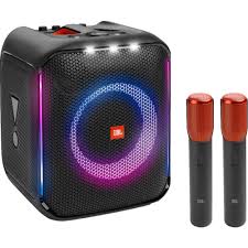 Caixa de Som JBL Partybox Encore Essential - Preto + 2 Microfone