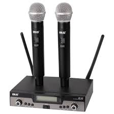 Microfone BLG UF-03 Sem Fio Uhf - Preto 3