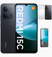 Celular Xiaomi Redmi 15C Dual Sim de 128GB/4GB Ram de 6.9" - Midnight Black