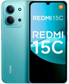 Celular Xiaomi Redmi 15C Dual Sim de 256GB/4GB Ram de 6.9" - Mint Green