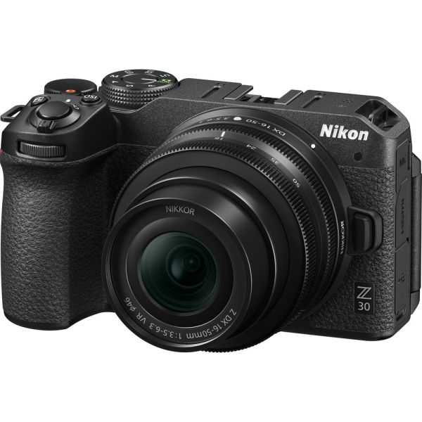 Câmera Nikon Z30 Kit 16-50MM VR + Lente Nikon DX 50-250MM F/4.5-6.3 VR