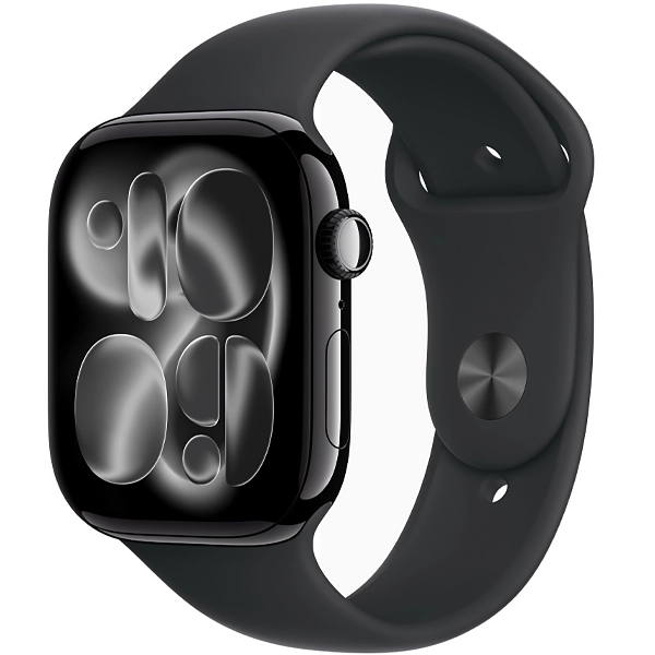 Apple Watch Series 11 46 MM MEUW4LW A3333 GPS - Jet Black Aluminum/Black Sport