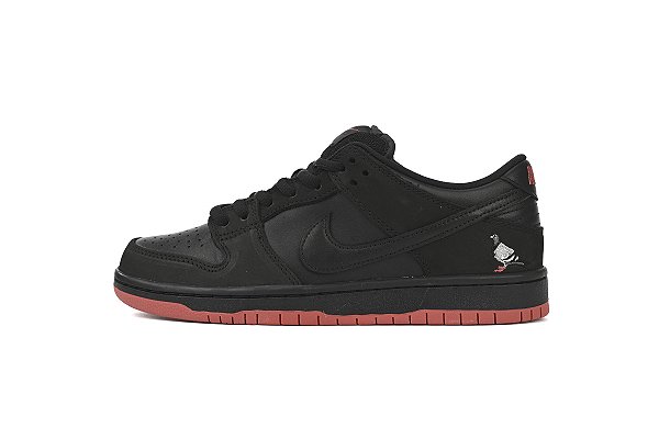 Tênis SB Dunk Staple Black Pigeon