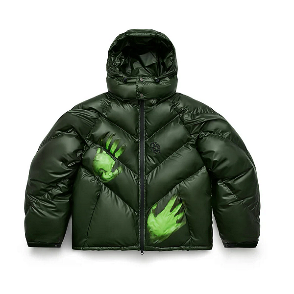 Jaqueta Puffer Mertra Heat Reactive Army Green