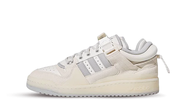 Tênis Bad Bunny x adidas Forum Buckle Low White