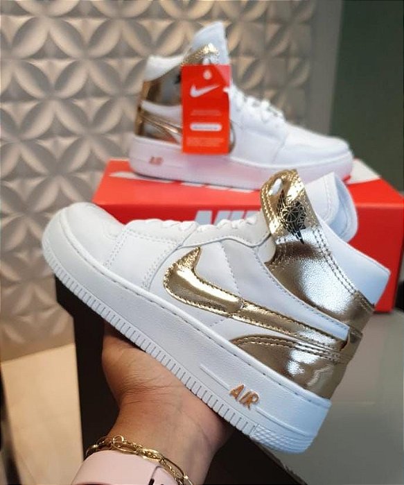 Bota Air Jordan One Feminina Chicago Premium - Crey Stores