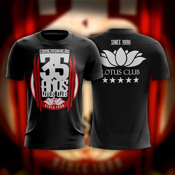 Camiseta Lotus Jiu-Jitsu 35 Anos