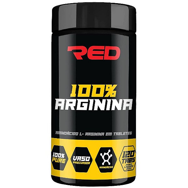 100% Arginina - 120 tabs - Red Series