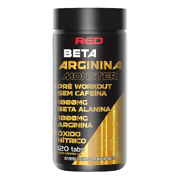 100% Beta Arginina Monster 120 tabs - Red Series