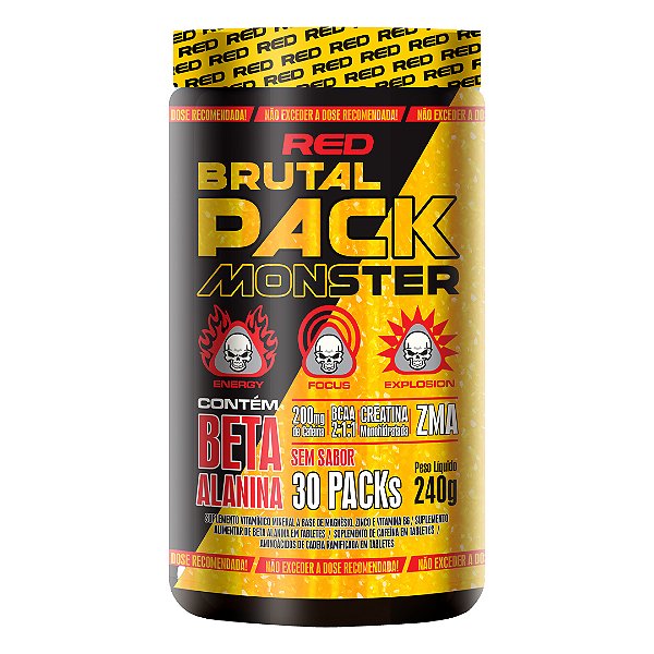 BRUTAL PACK MONSTER - 30 PACK - Red Series