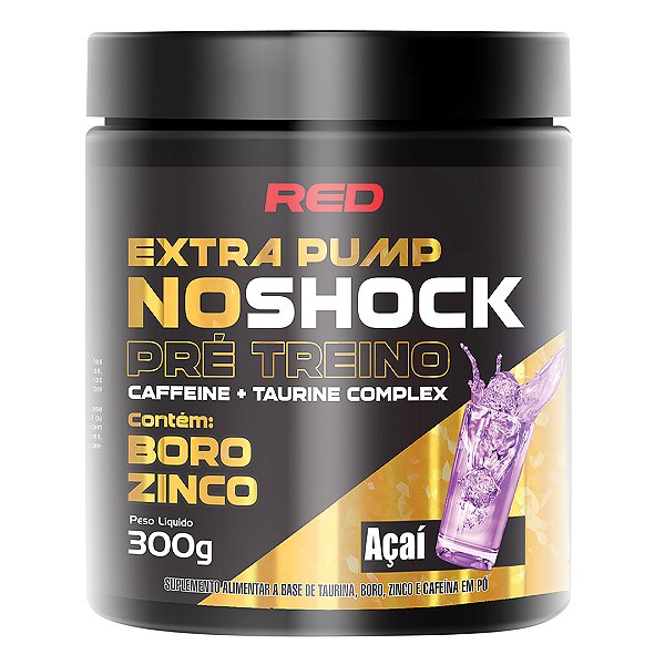 NO SHOCK PRE WORKOUT 300G AÇAI/GUARANA - Red Series