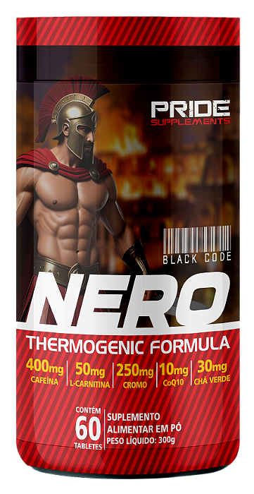 Termogênico NERO 60 Tabletes - Pride Supplements