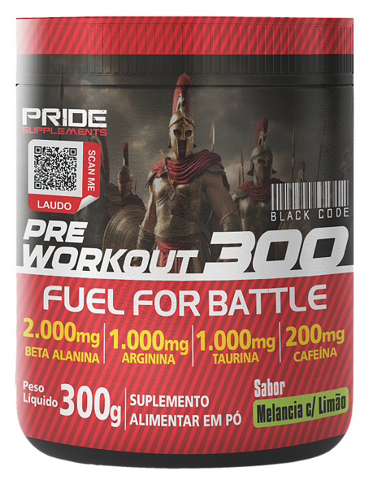 Pré treino 300 - Pride Supplements