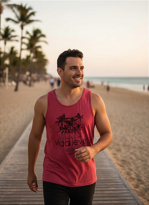 Regata Masculina Vida Leve