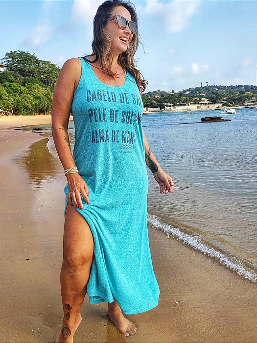 Vestido Longo - Cabelo de Sal