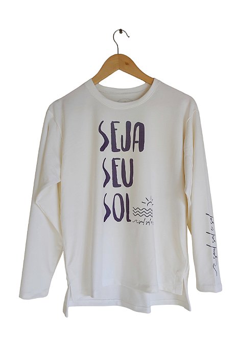 Casaco Moletinho Soft Offwhite - Seja Sol