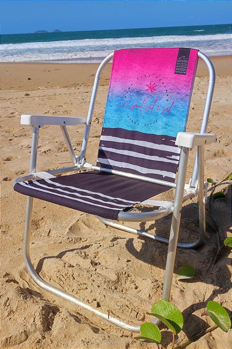 Cadeira de Praia - Neon Pink