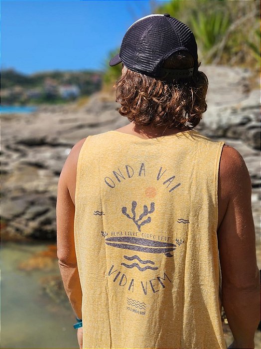 Regata Masculina Onda Vai Vida Vem