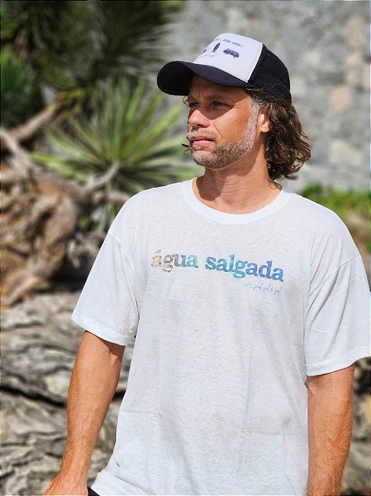 Camiseta Masculina água salgada