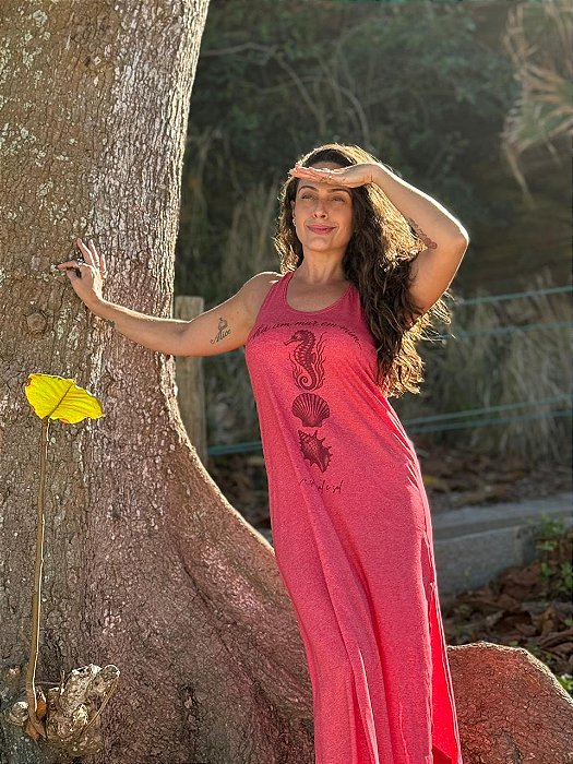 Vestido Longo - Mar em mim
