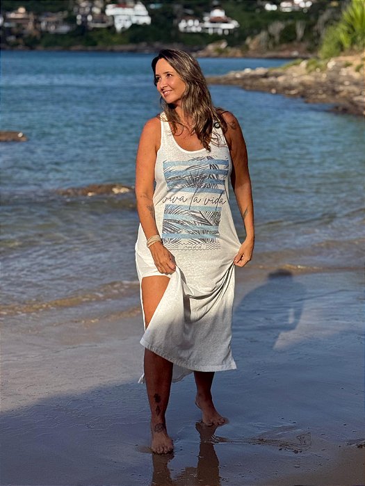 Vestido Longo - Viva La Vida