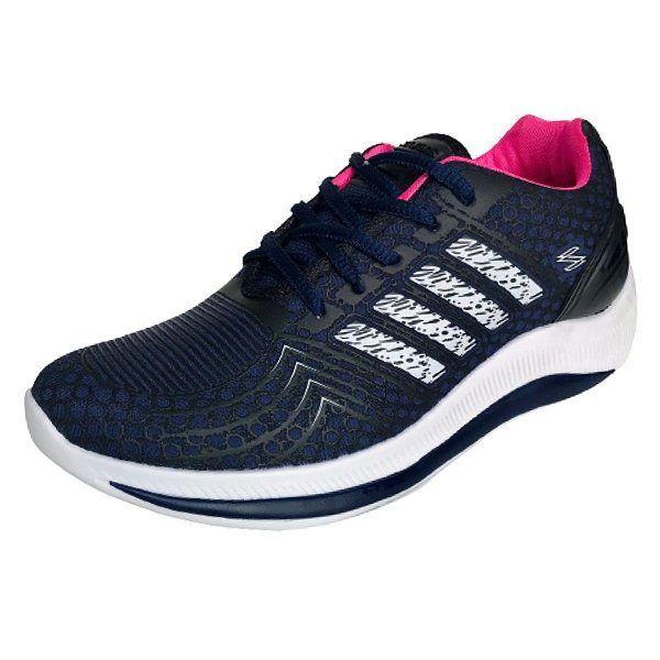 Tênis Zeuz Feminino Com Listras Leve Jogging Academia 45YX-A