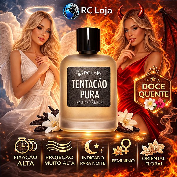 Perfume Tentação Pura Eau de Parfum 100ml
