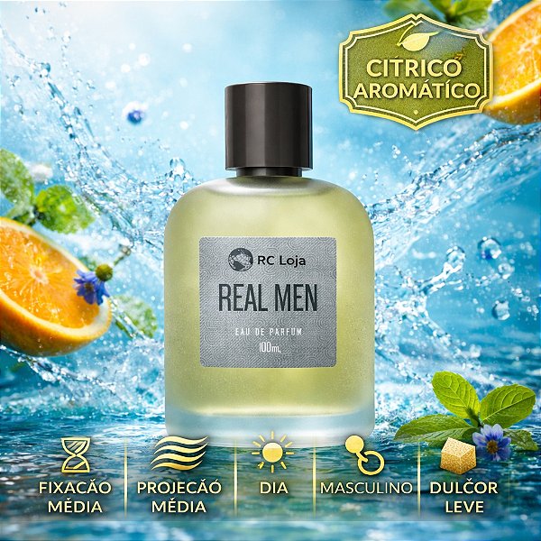 Perfume Real Men Eau de Parfum 100ml