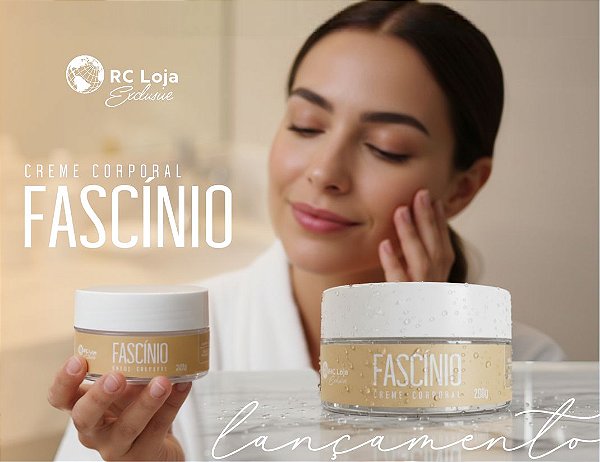 Creme Hidratante Fascínio Unissex