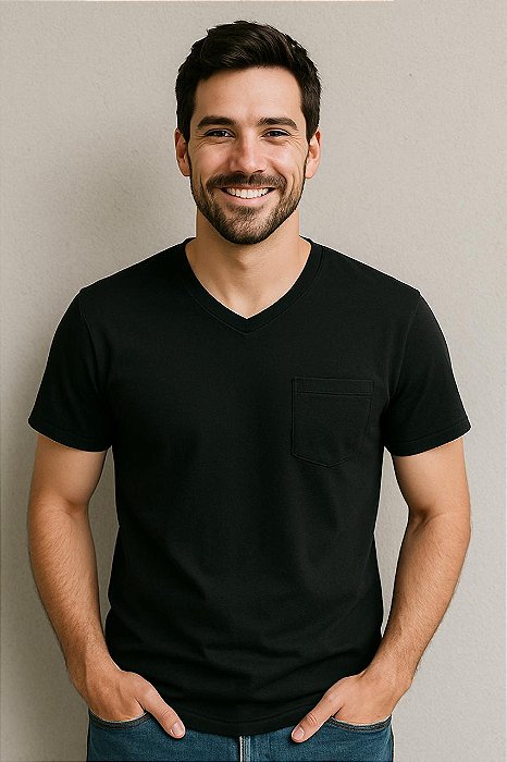 Camiseta de algodão 30.1 Premium