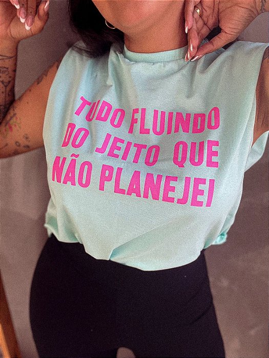 Regata MARCHÃO TUDO FLUINDO COMO EU NÃO PLANEJEI