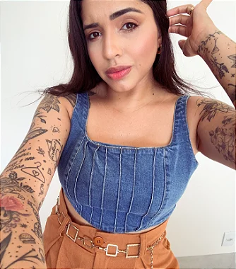 Top CORSET  jeans