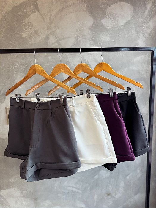 Short Alfaiataria Barra Italiana
