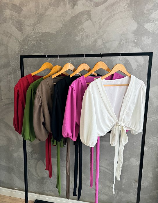 Blusa Transpasse Airflow