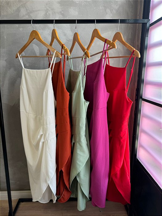 Vestido Drapeado Laís
