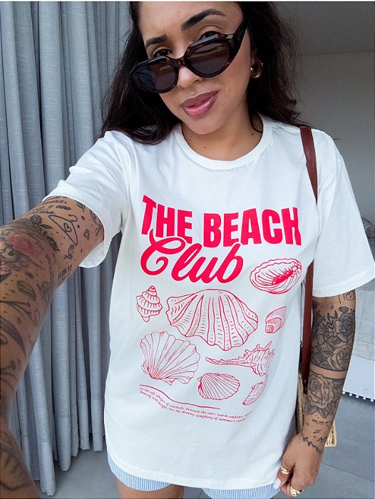 T-shirt Max The Beach Club