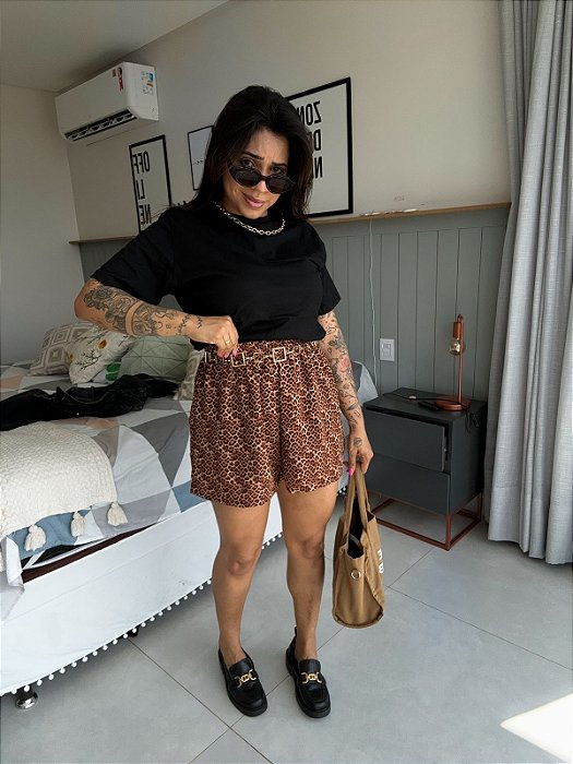 SHORT ANIMAL PRINT