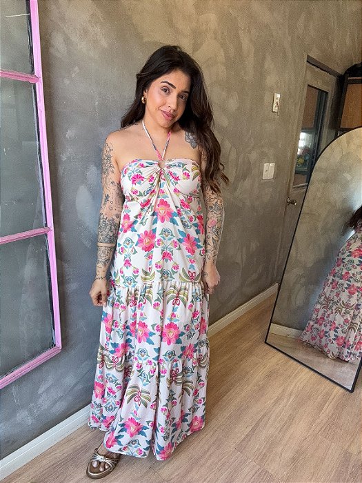 Vestido longo Amarílis