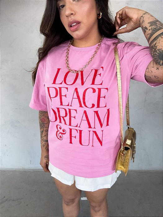 T-shirt love peace