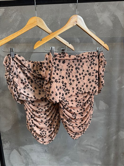 BLUSA TULE OMBRO A OMBRO BLOSSOM