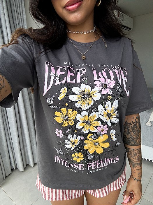 T-SHIRT OVER DEEP LOVE