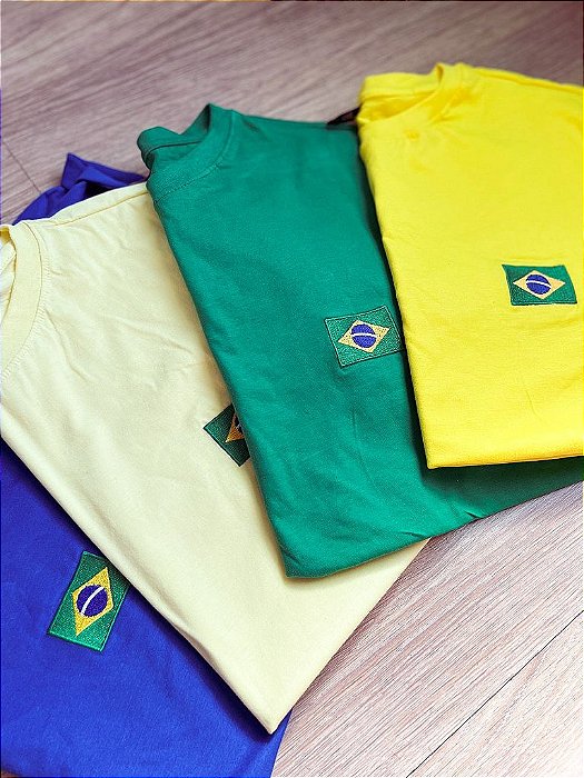 T-SHIRT BANDEIRA BRASIL