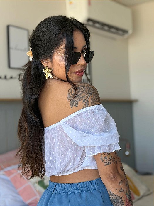 CROPPED SEDA POÁ CAMPONESA