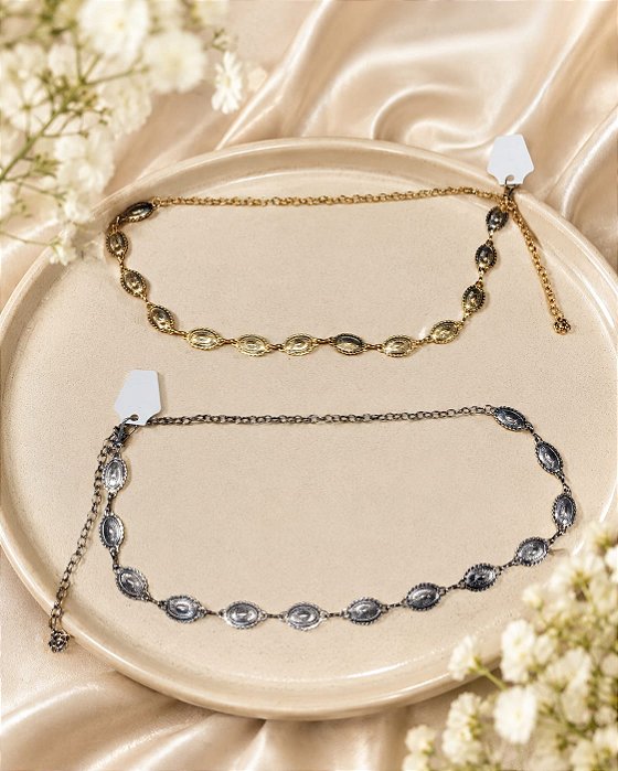 CINTO DE METAL OVAL