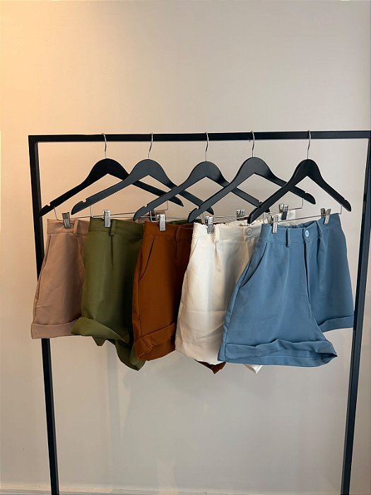SHORT ALFAIATARIA BARRA ITALIANA