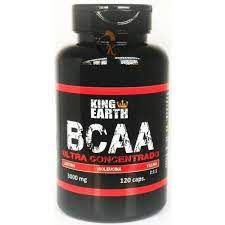 BCAA 120 CAPSULAS 3000MG KING EARTH