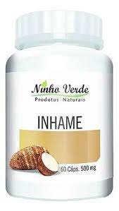 INHAME 60 CAPSULAS DE 500MG NINHO VERDE